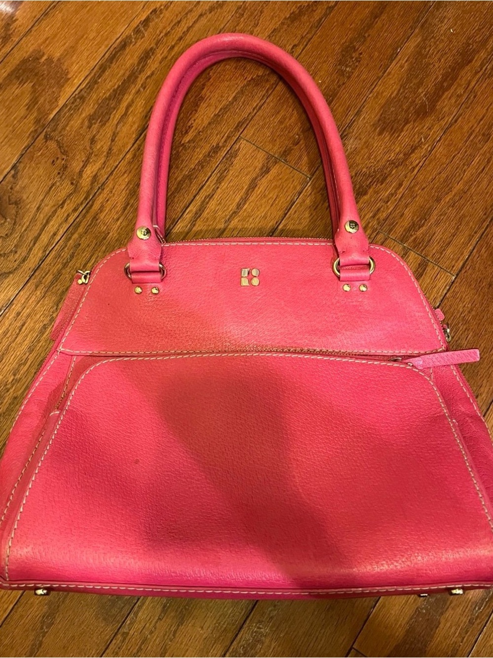 Kate Spade Wellesley Maeda Women's Handbag Pink Rolled Handle Shoulder Tote Bag